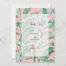 Search for tropical wedding thank you cards Botanical