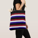 Search for red white blue bags Stripes