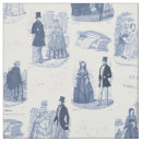 Search for blue toile fabric Fashion