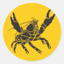 Search for crayfish stickers Gold