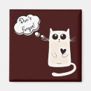 Search for sad cat magnets Cute