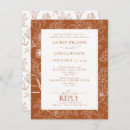 Search for orange rehearsal dinner invitations The night before