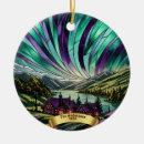 Search for aurora borealis christmas tree decorations Landscape