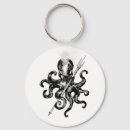 Search for squid tentacles key rings Animal