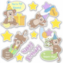 Search for happy birthday monkey stickers Kids