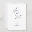 Search for navy blue save the dates Non photo