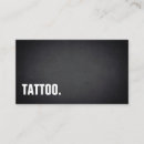 Search for tattoo business cards Bold