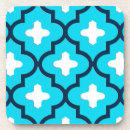 Search for moroccan coasters Blue and white