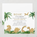 Search for dinosaur party baby pregnancy invitations T rex