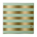 Search for green and gold pattern tiles Modern