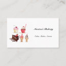Search for ice cream business cards Cupcakes