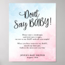 Search for clothespin baby shower games Don't say baby