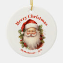 Search for old fashioned santa claus christmas tree decorations Vintage
