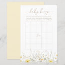 Search for baby shower programmes Boho