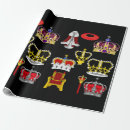 Search for royal crown wrapping paper Crowns