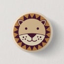 Search for lion face badges Cute
