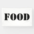 Search for food table signs posters Simple