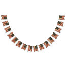 Search for burlap bunting flags Vintage