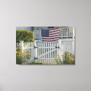 Search for fencing canvas prints Americana