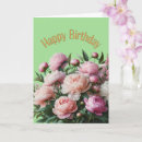 Search for peonies cards Green