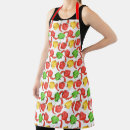 Search for green peppers aprons Watercolor