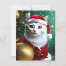 Search for kitty christmas cards Santa