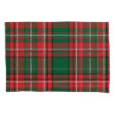 Search for red plaid pillowcases Tartan