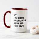 Search for new grandchild mugs Grandpa