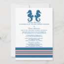 Search for coral beach wedding invitations Classic