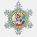 Search for pewter christmas tree decorations Family photo