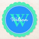 Search for flower monogram coasters Monogrammed