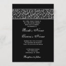 Search for white leopard invitations Elegant