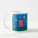 Search for colourful creatures mugs Blue