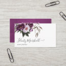 Search for velvet business cards Elegant