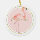 Search for pink flamingo christmas tree decorations Girly