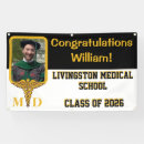 Search for medical school graduation party decor Gold