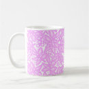 Search for pink white pattern mugs Flowers