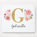 Search for initial g mouse mats Floral
