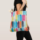 Search for modern art tote bags Rainbow