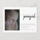 Search for baptisms horizontal postcards Minimalist