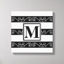 Search for black and white stripes canvas prints Striped