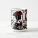 Search for japanese inspired mugs Cherry blossom design