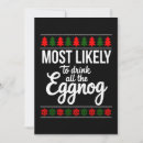 Search for eggnog christmas invitations Xmas