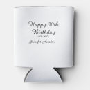 Search for happy birthday can coolers 10 20 30 40