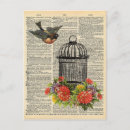 Search for caged postcards For her