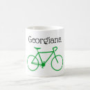 Search for green bicycle mugs Cyclist