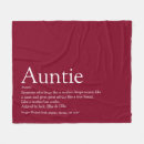 Search for aunt blankets Fun