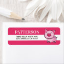 Search for pig return address labels Country