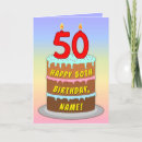 Search for cake 50th birthday cards 50 years old