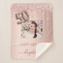 Search for 50th birthday blankets Unique